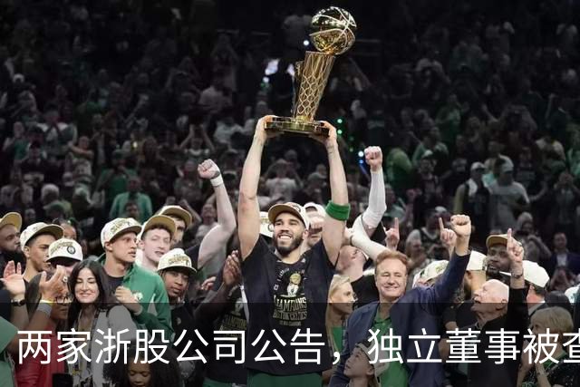两家浙股公司公告，独立董事被查，涉嫌严重违纪违法，所涉案件均与公司无关