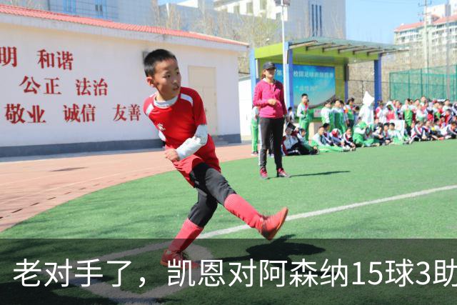 老对手了，凯恩对阿森纳15球3助攻，是参与进球第三多的对手