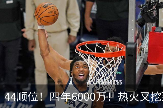 44顺位！四年6000万！热火又挖到宝了？